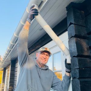 Udvendig vedligeholdelse med nye tagrender