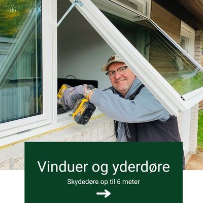 Udskiftning af vinduer og døre af Tikøb Tømreren